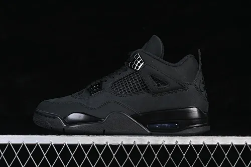 All categories Air Jordan Jordan series basketball shoes Air Jordan 4 TK version Air Jordan 4 Retro "Black Cat" AJ4 Joe 4 new black cat FV5029-010